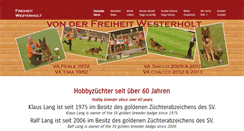 Desktop Screenshot of freiheit-westerholt.de